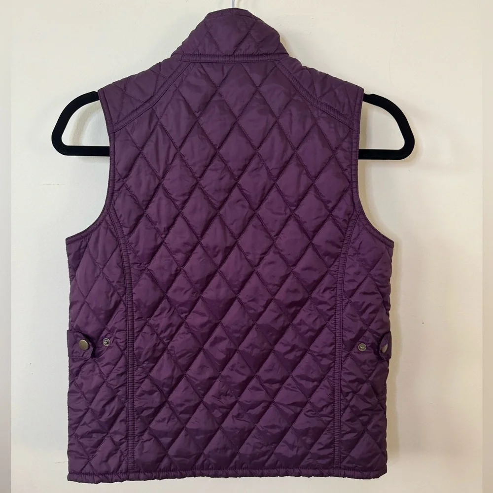 Barbour Liberty Hello Kitty Girls Quilted Vest Size XL 12/13 Rare Collab Y2K VTG